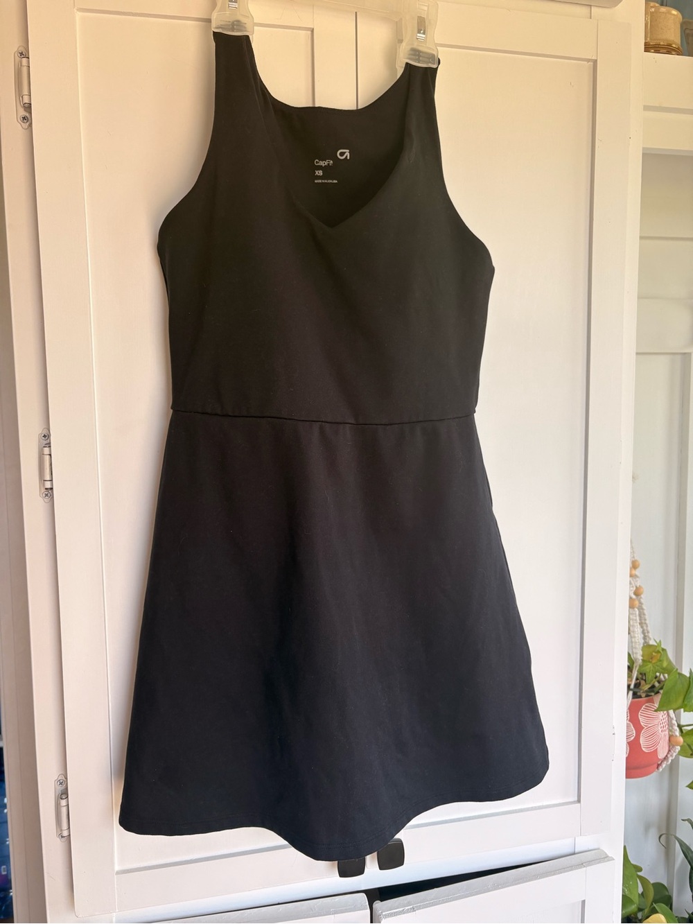 Gap Fix XS athletic dress with built in shorts and bra cups